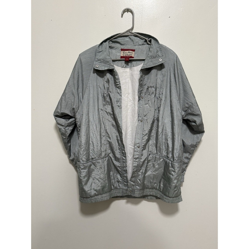 Vintage Tudor Court By Habband Women's Windbreaker Jacket Size Medium